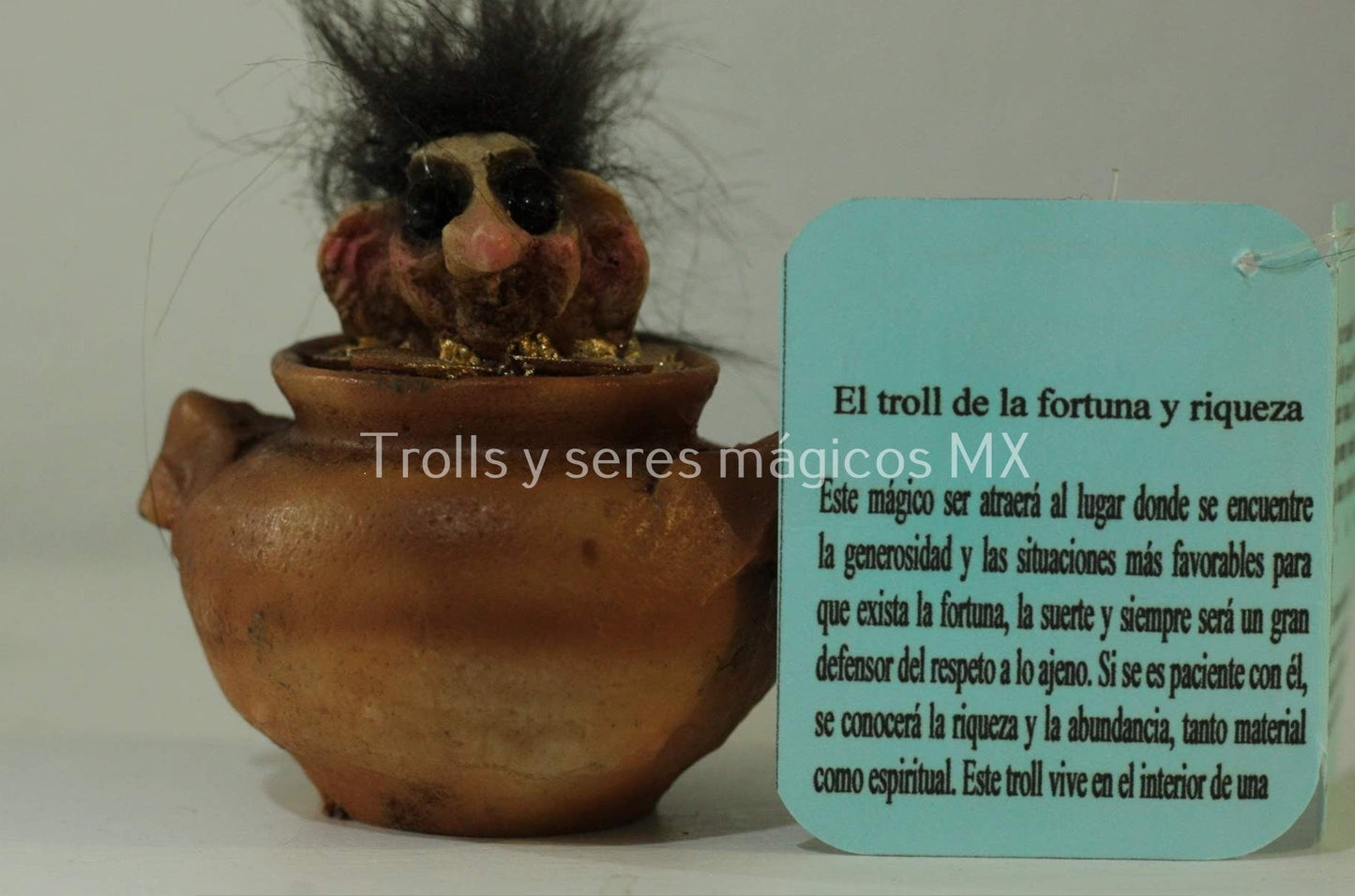 Troll De La Fortuna y Riqueza 6 cm