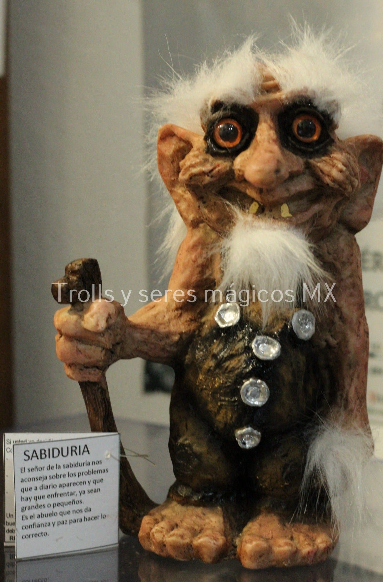 Troll De La Sabiduria 20 cm