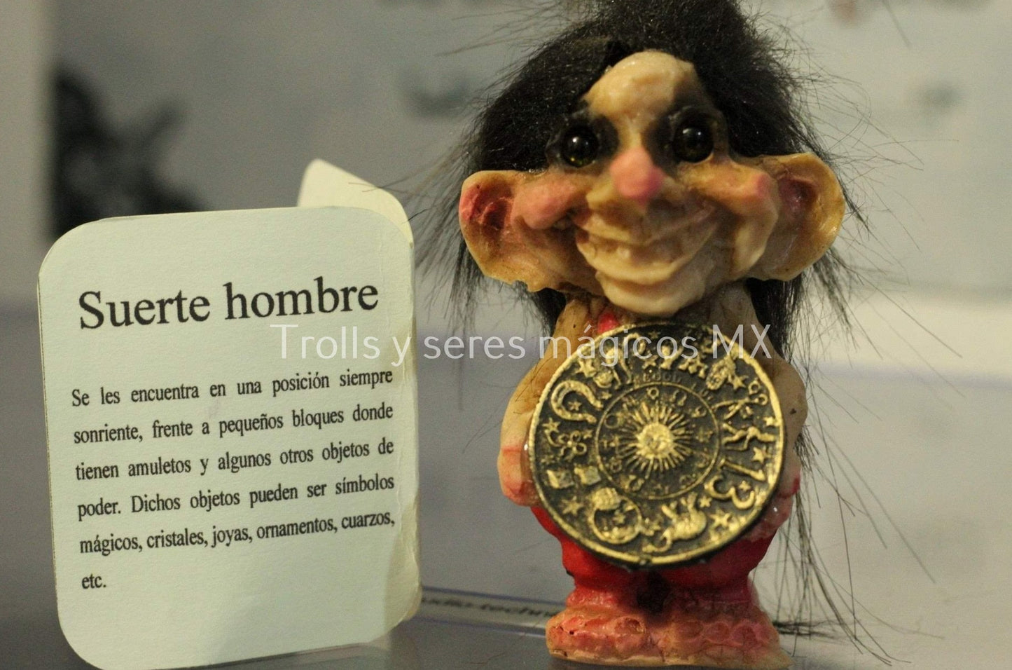 Troll Suerte Hombre 8 cm