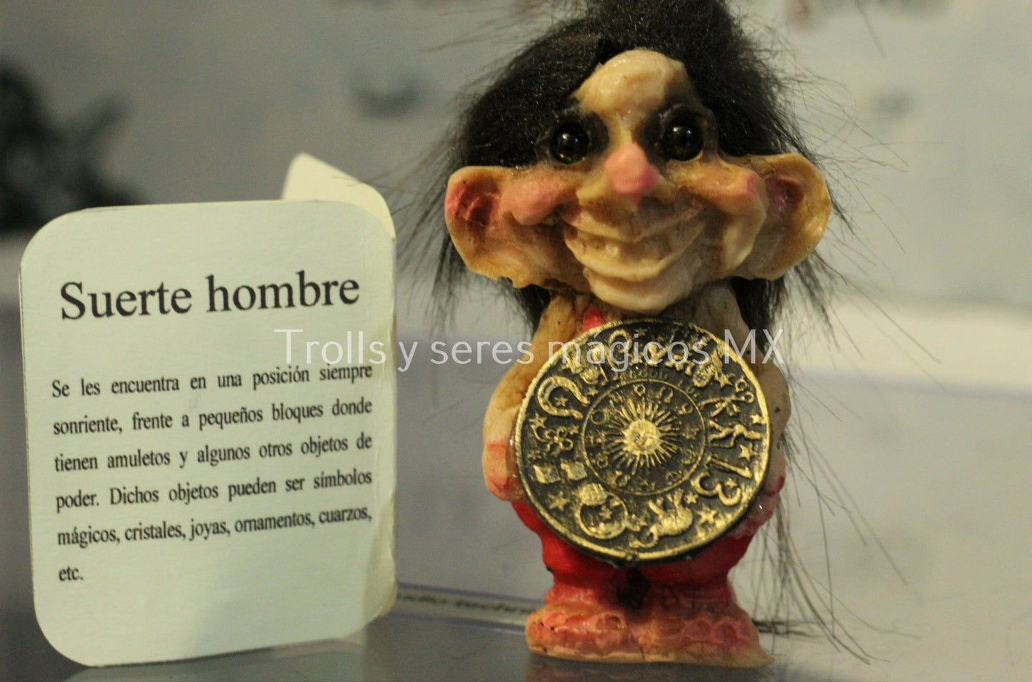 Troll Suerte Hombre 8 cm