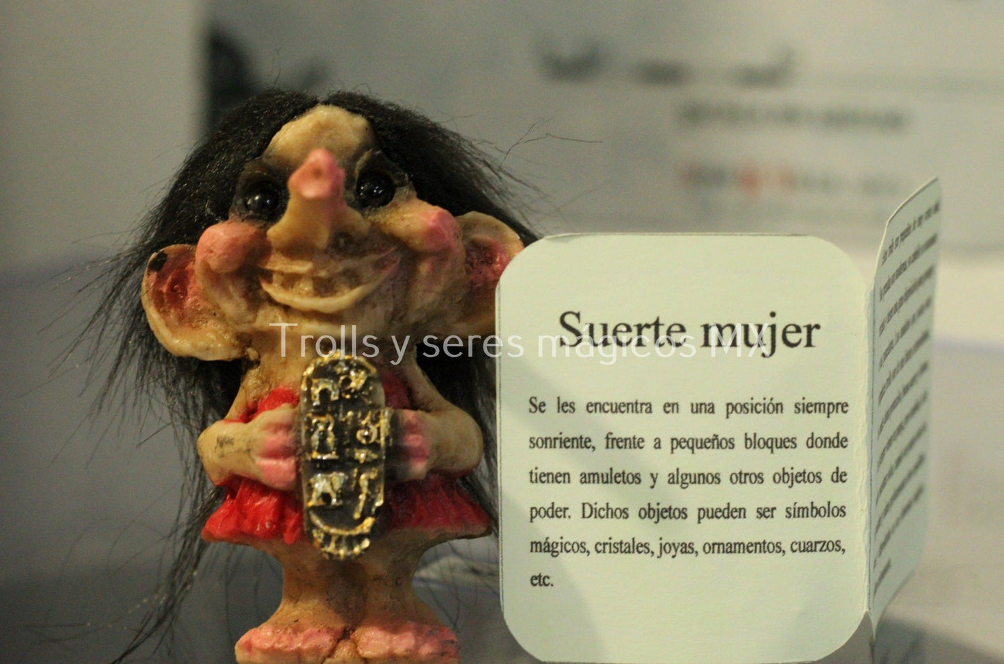 Troll Suerte Mujer 7 cm