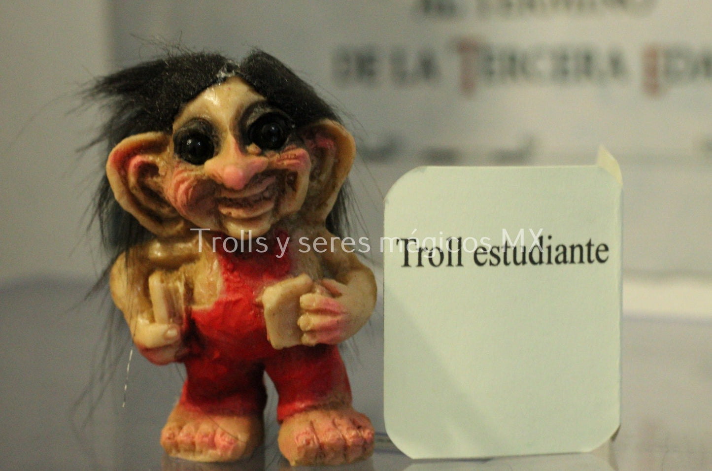 Troll Estudiante 8 cm
