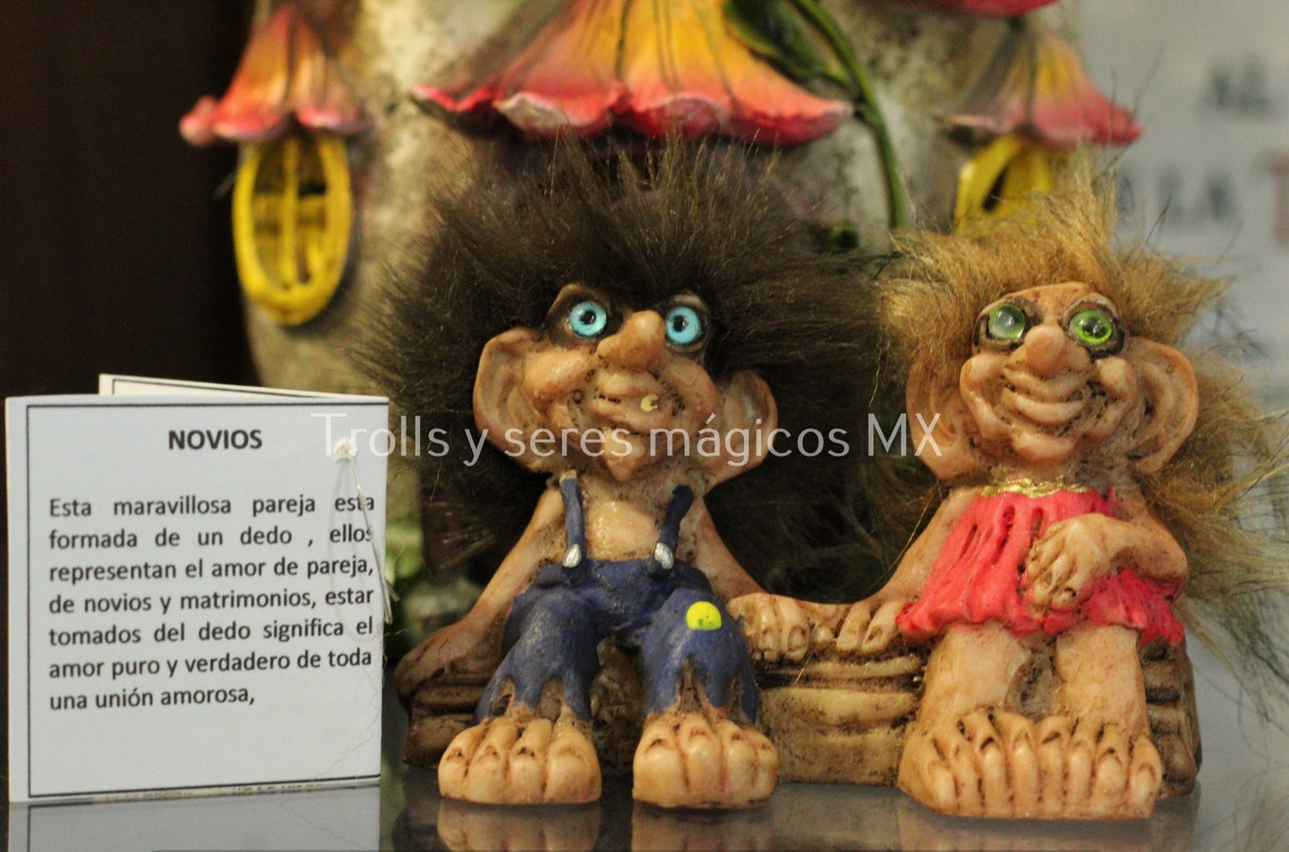 Troll Novios 10x7 cm