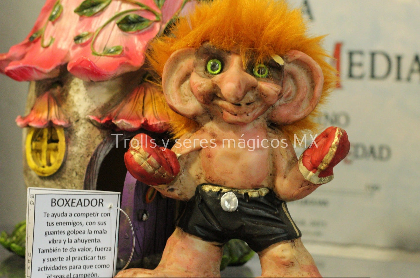 Troll Boxeador 14 cm