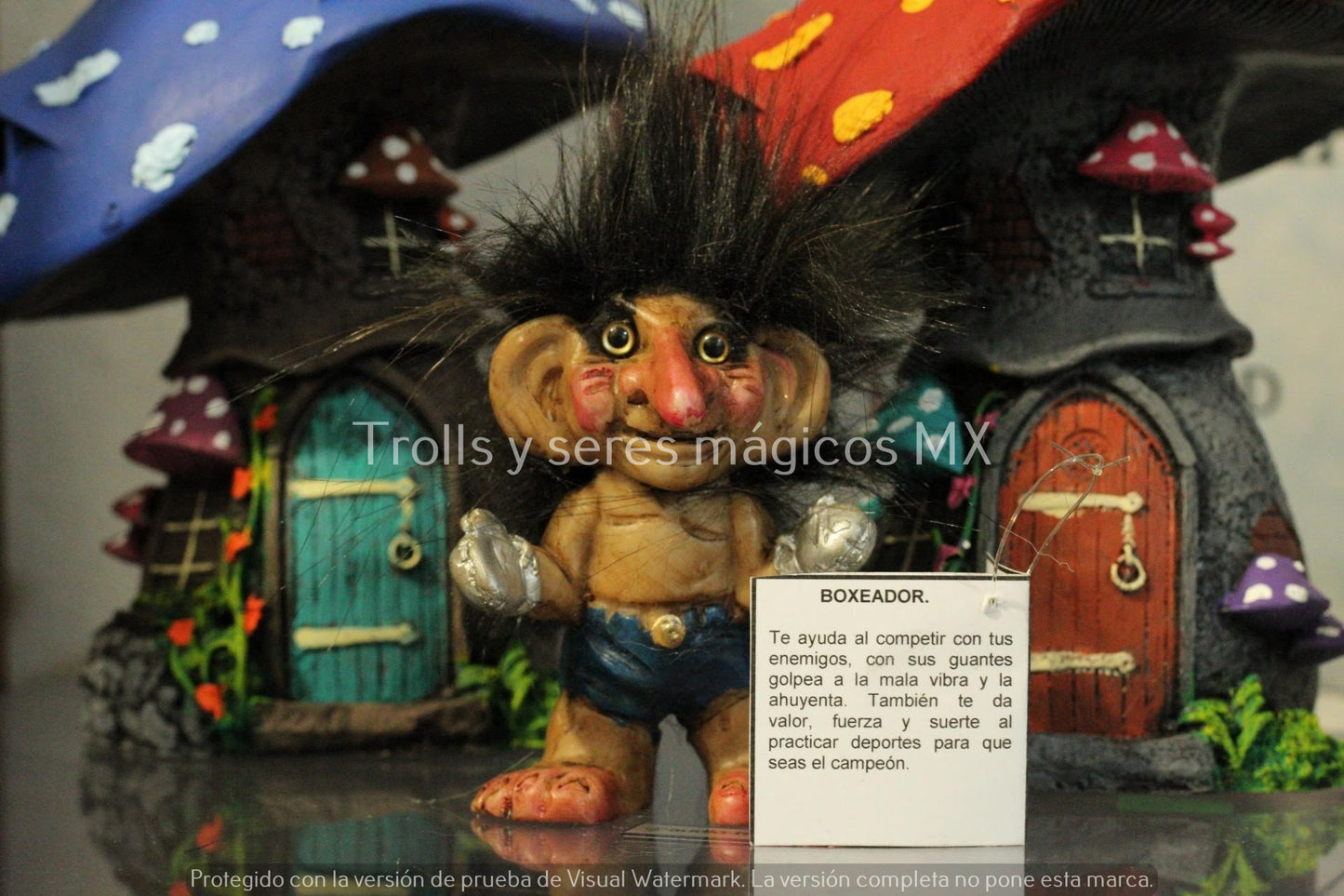 Troll Boxeador 10 cm
