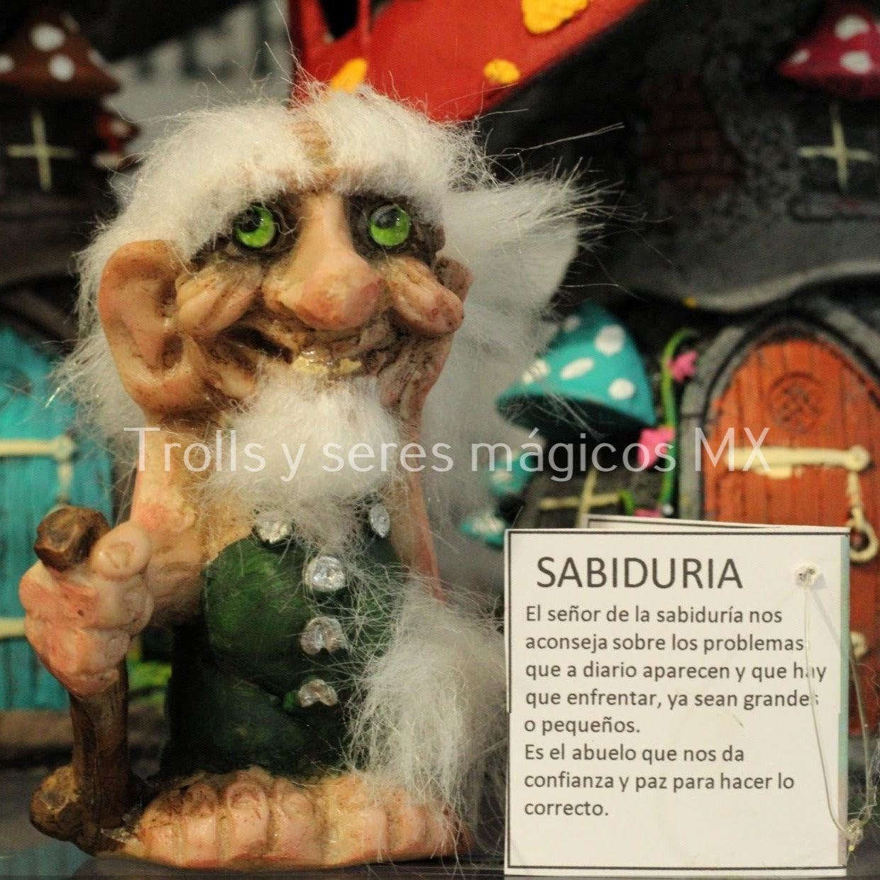 Troll De La Sabiduria 10 cm