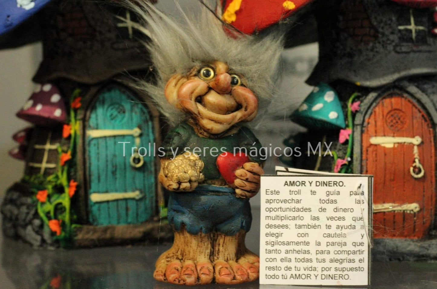Troll Amor Y dinero 9 cm