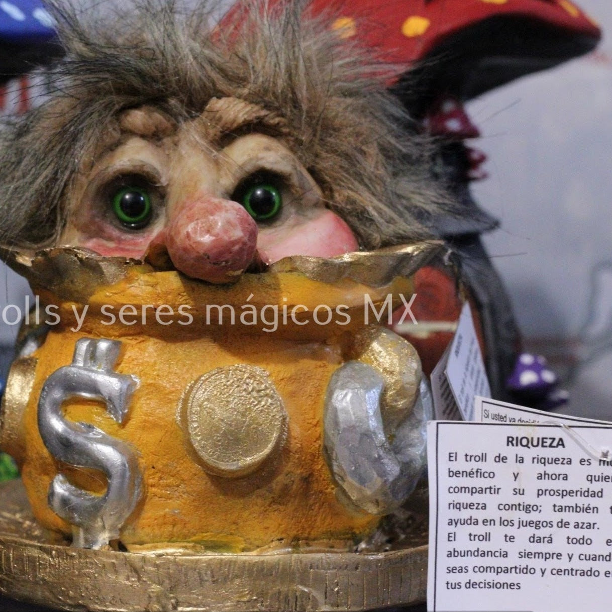 Troll De la Riqueza 13 cm