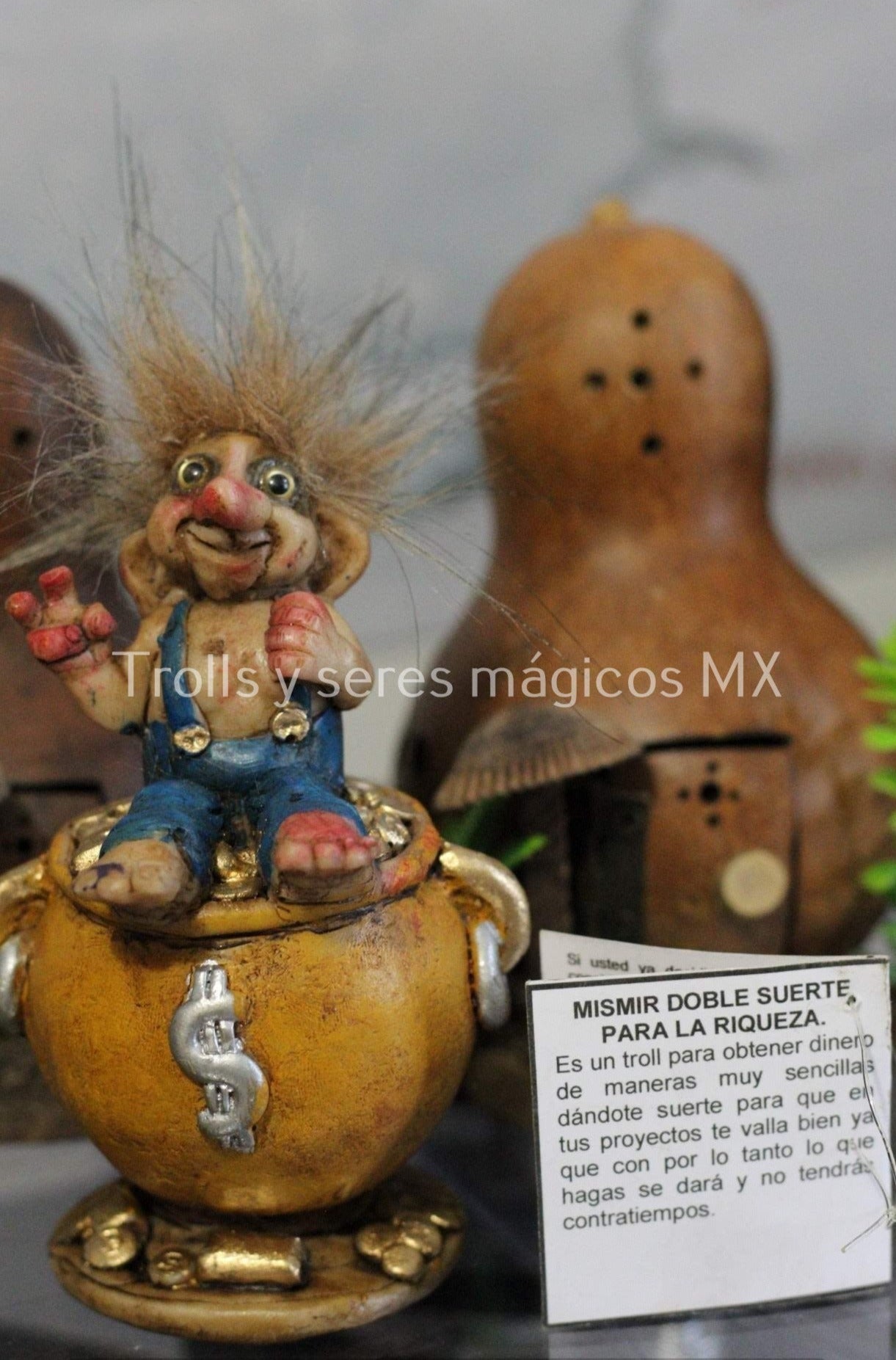Mismir Doble Suerte Para La Riqueza 11 cm