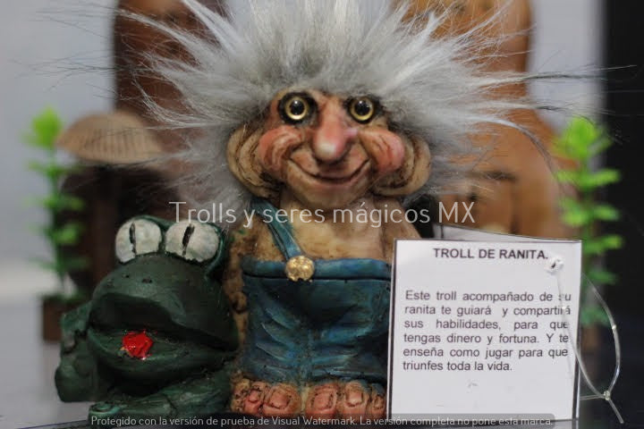 Troll De Ranita 8 cm