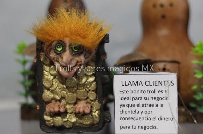 Troll LLama Clientes 8 cm
