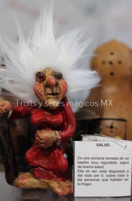 Troll Señora De La Salud 10 cm