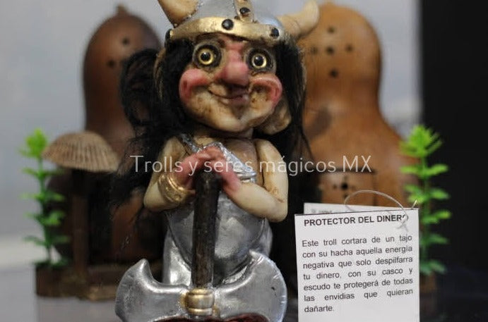 Troll Protectora Del Dinero 13 cm