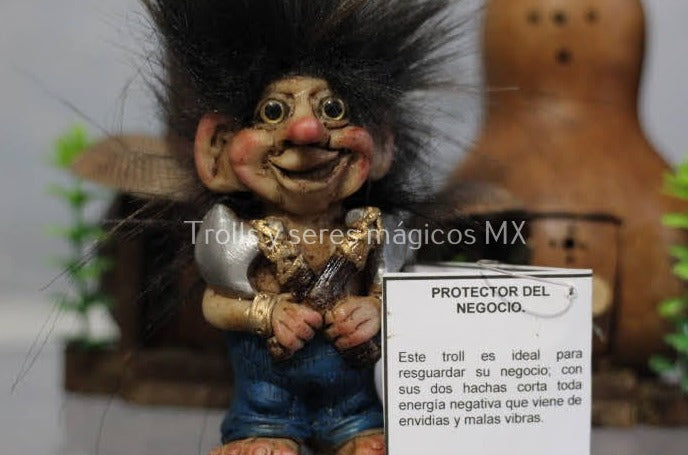 Troll Protector Del Negocio 9 cm