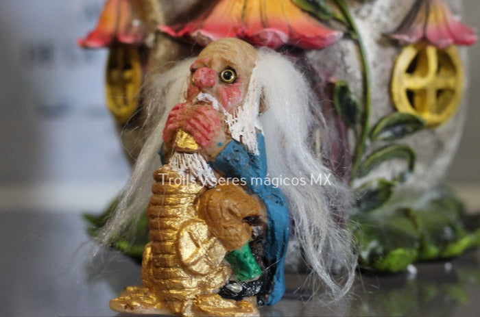 Troll Guardian De La Riqueza 9 cm