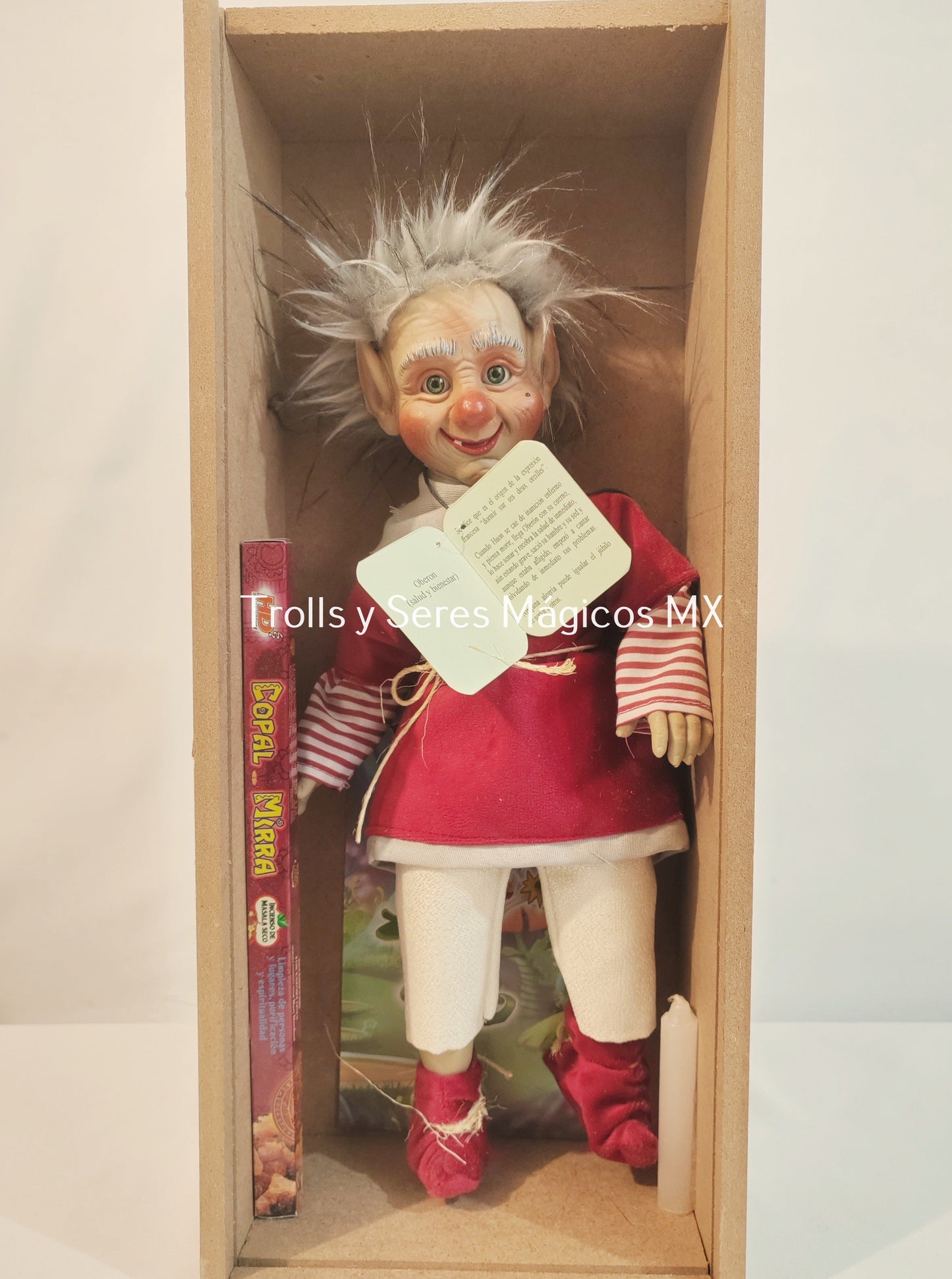 Elfo Latino Oberon (Alegria,Optimismo)38 cm