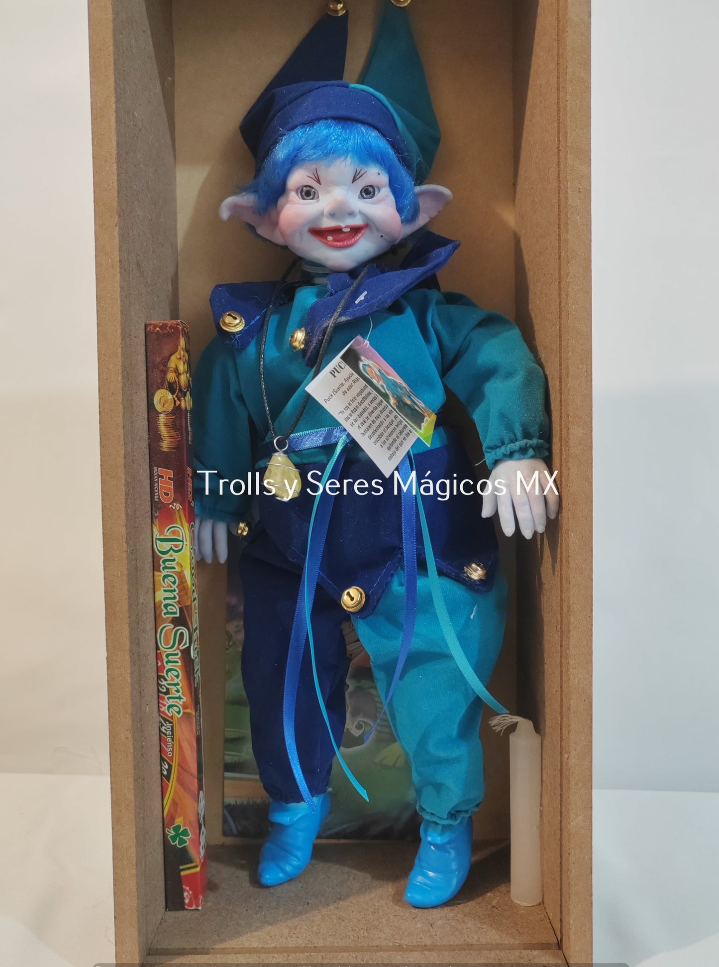 Elfo Latino Puck (Suerte )28 cm