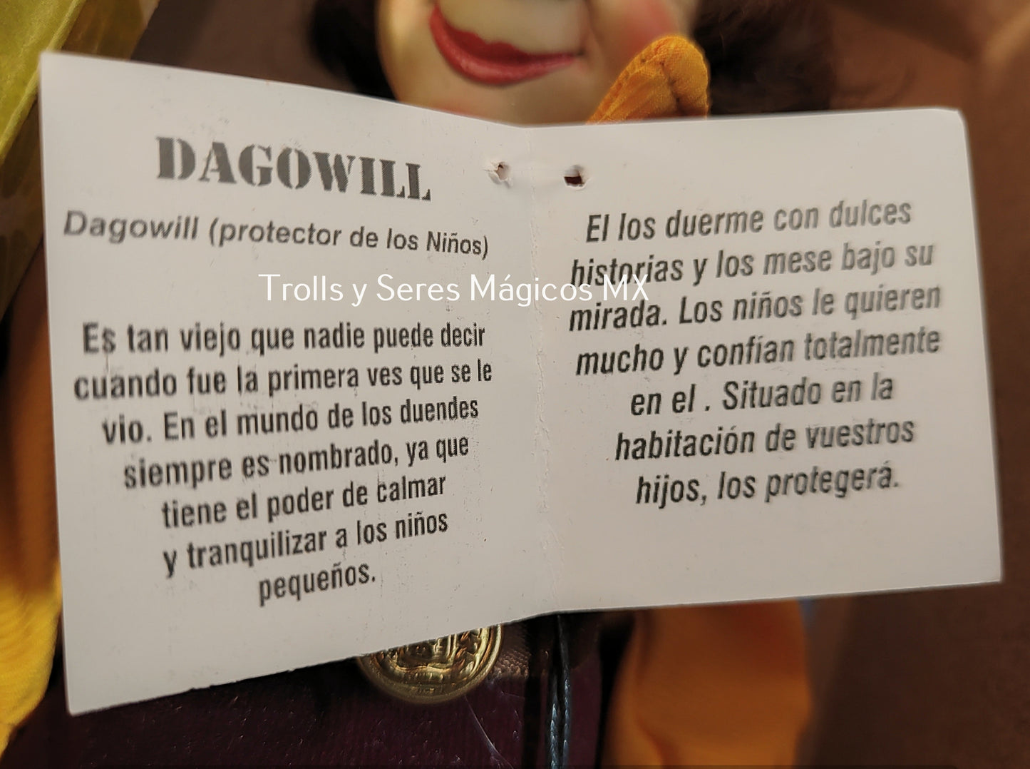 Elfo Latino Dagowill (Protector De Los Niños)28 cm