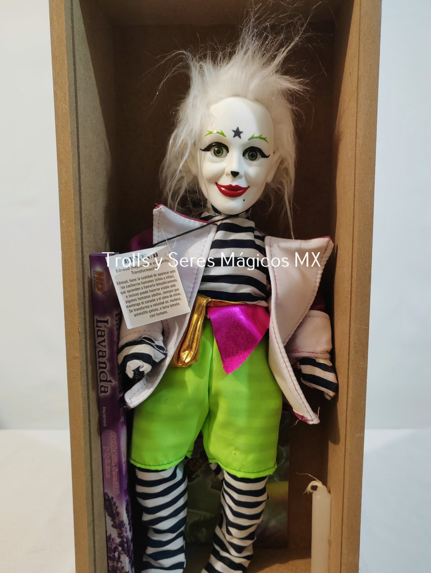 Elfo Latino Edneud (Rejuvenece el espíritu, Paz interior).38cm