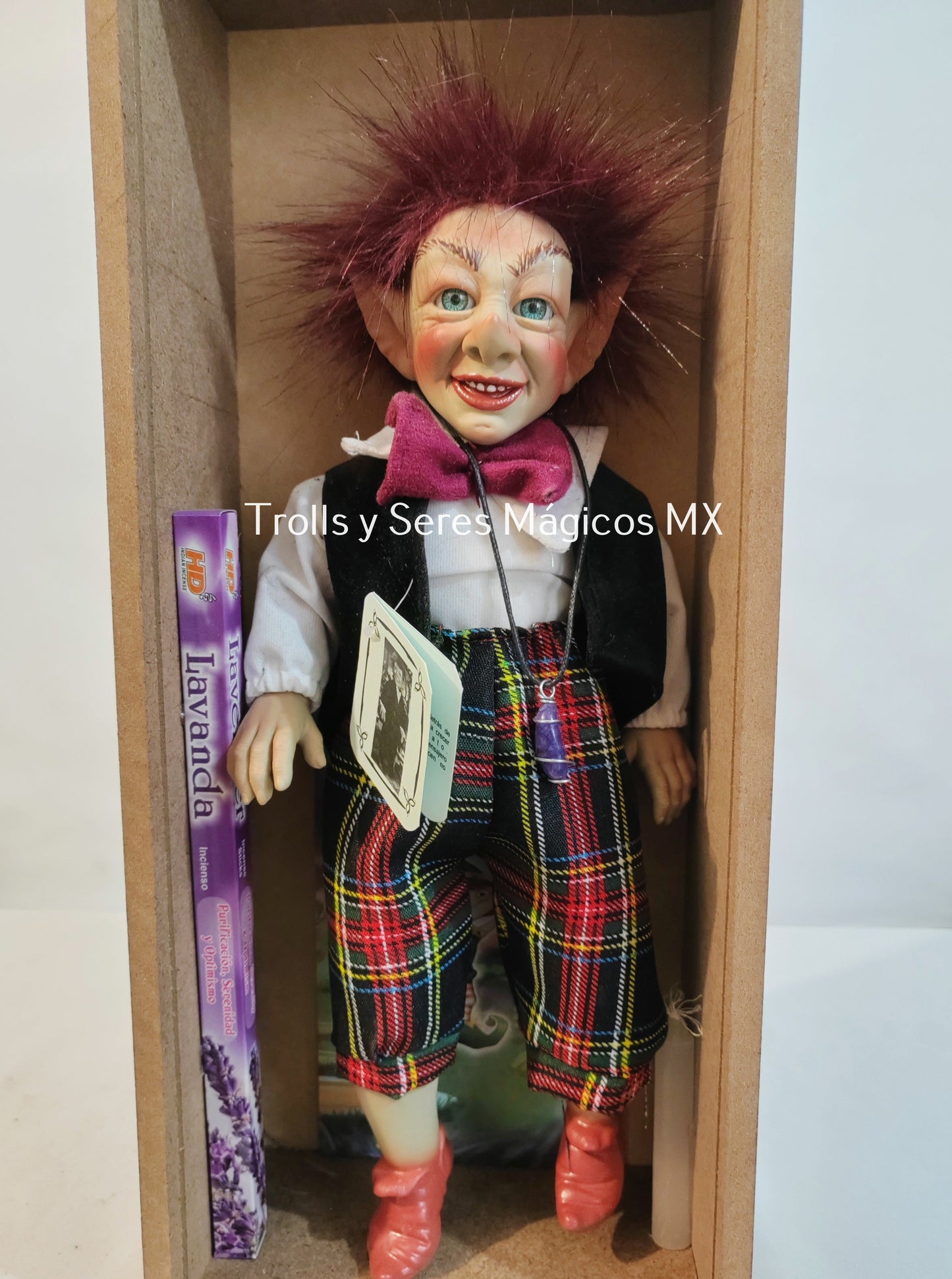 Elfo Latino Servan (Portador de buenas noticias).38cm