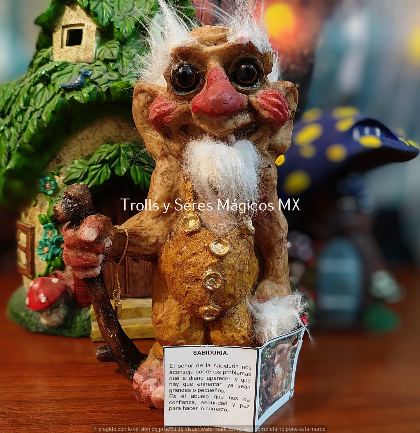 Troll De La Sabiduria 20 cm