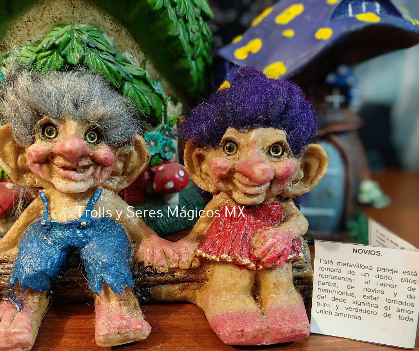 Trolls Novios 18x10 cm