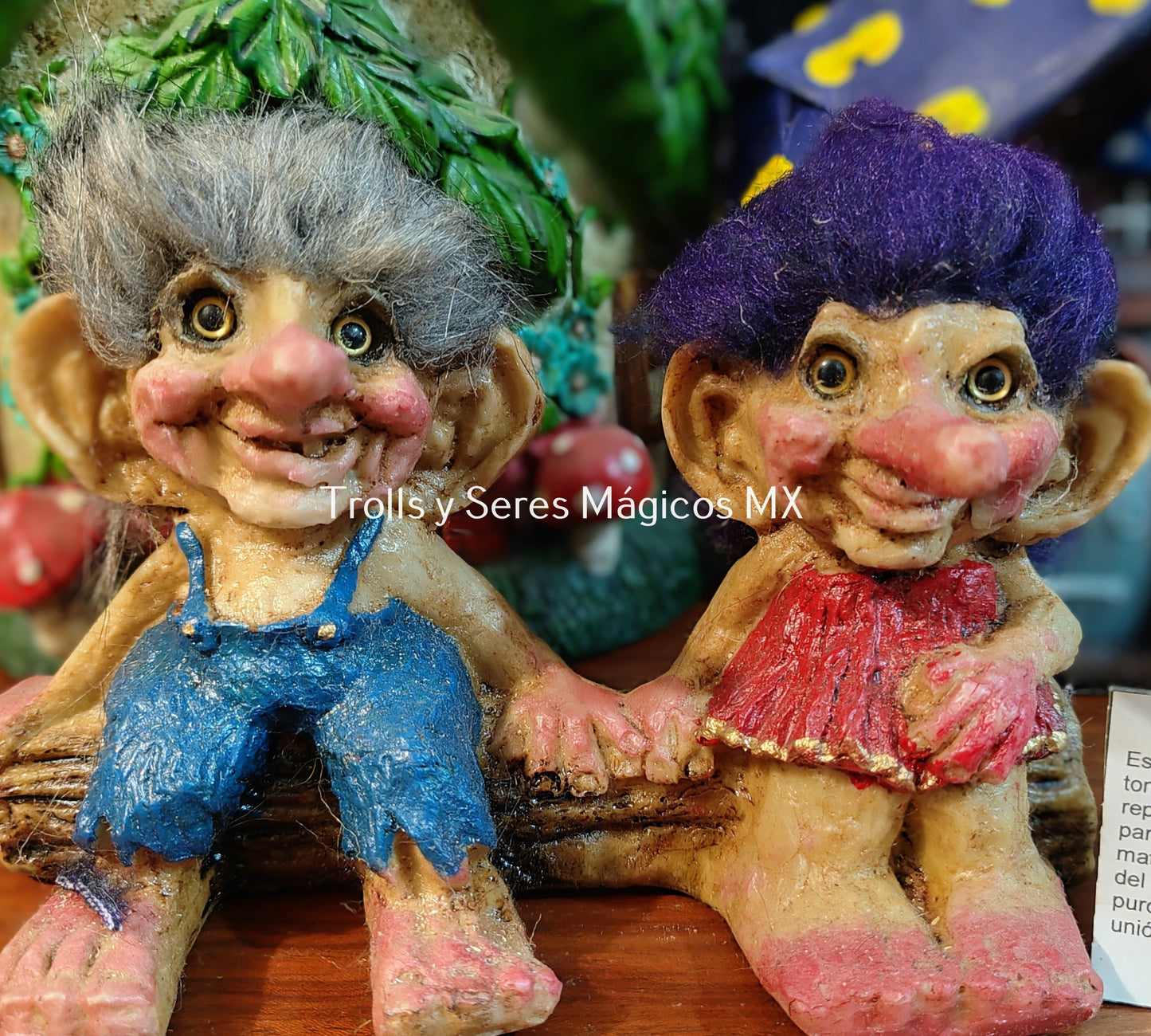Trolls Novios 18x10 cm