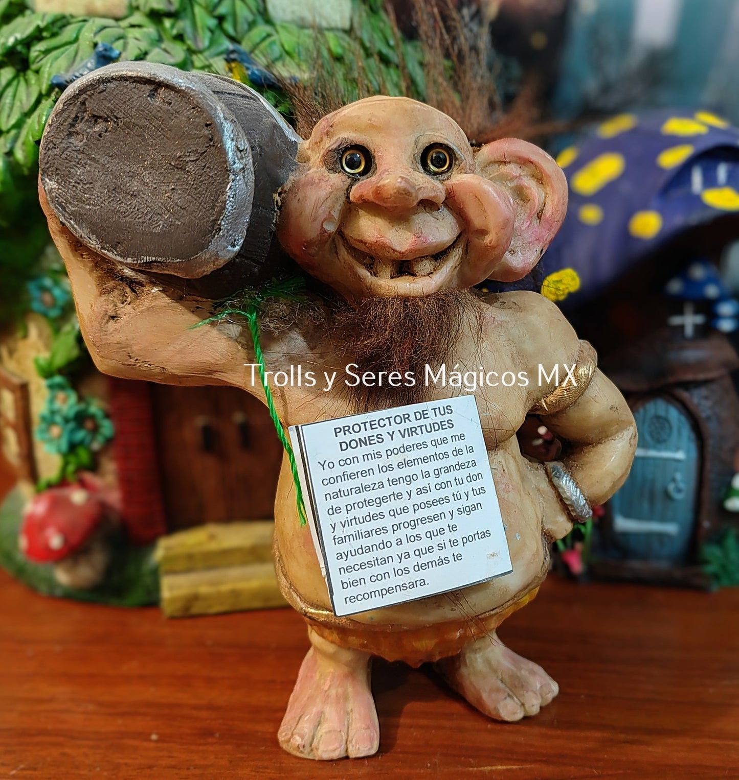 Troll Protector De Dones y Virtudes 19 cm