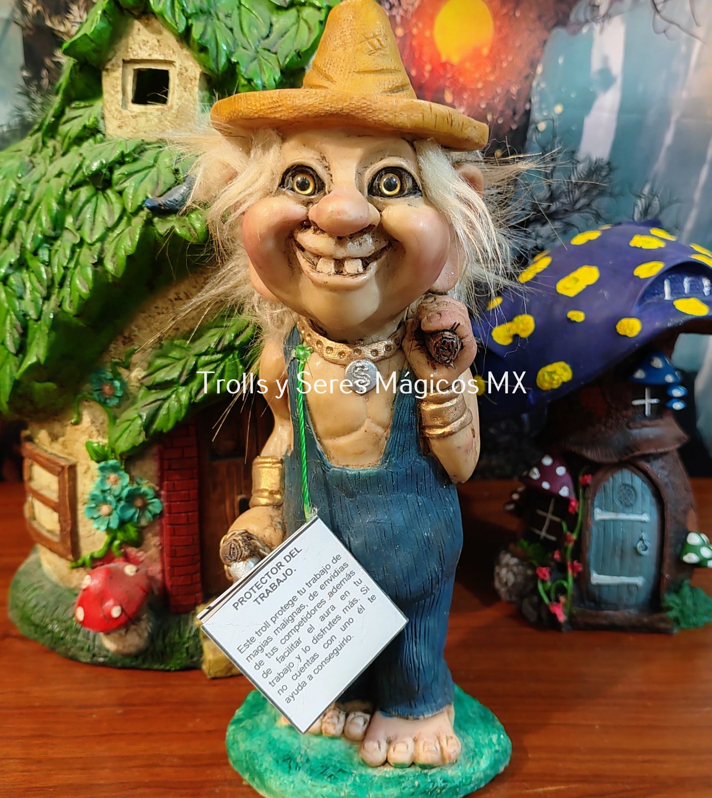 Troll Protector Del Trabajo 24 cm