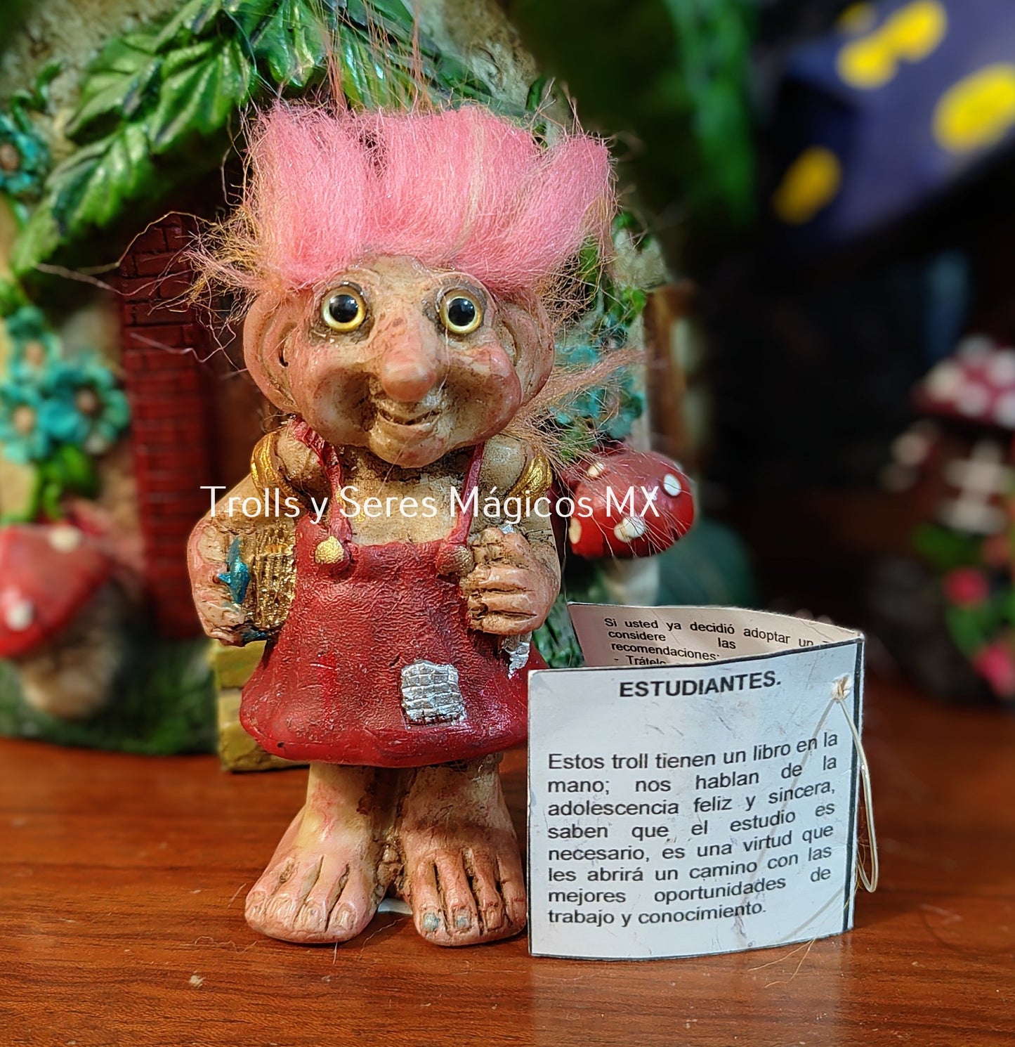 Troll Estudiante 10 cm