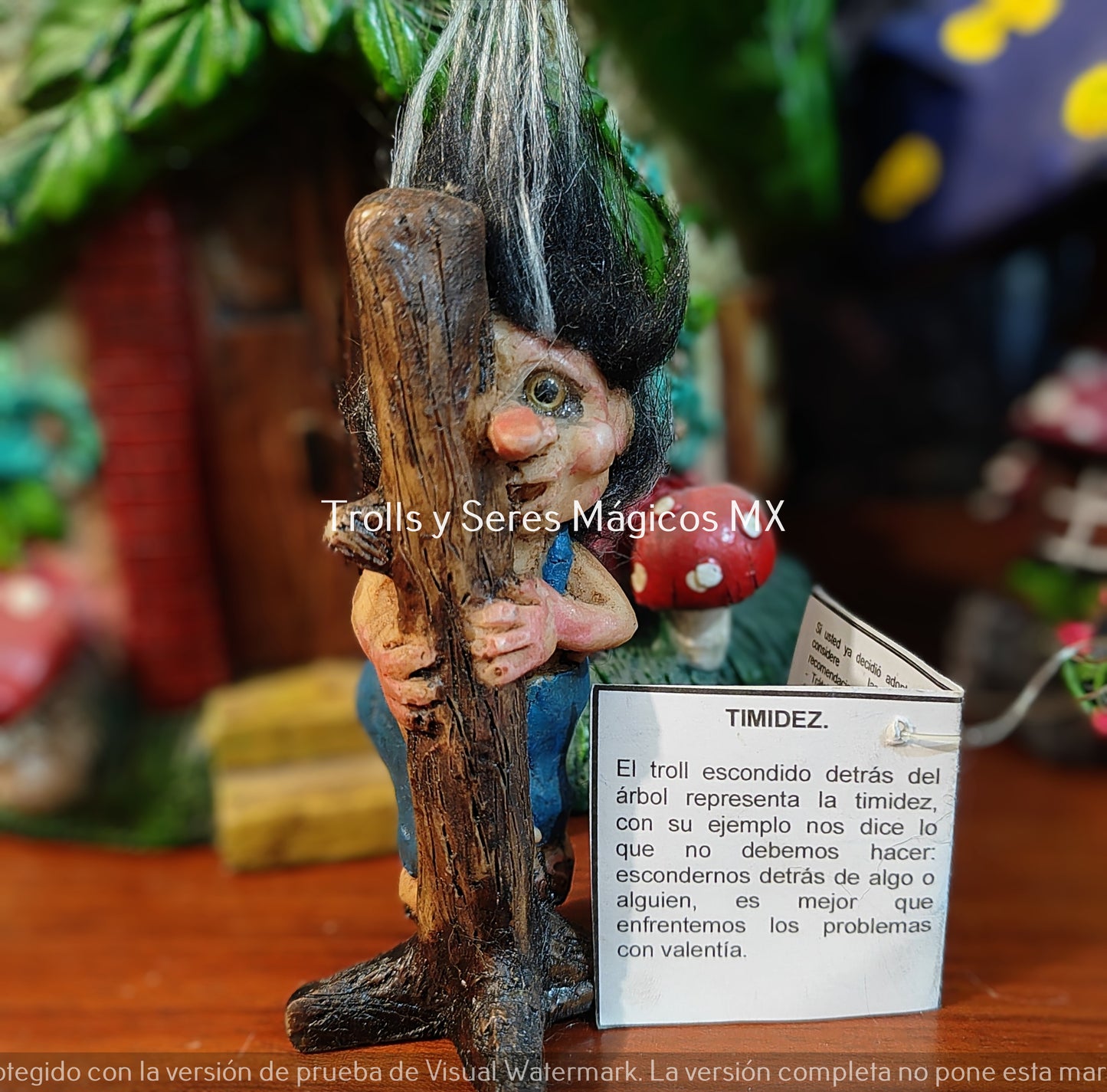 Troll De La Timidez 10 cm