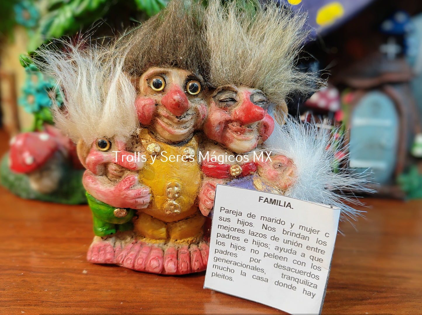 Trolls Familia 9x9 cm