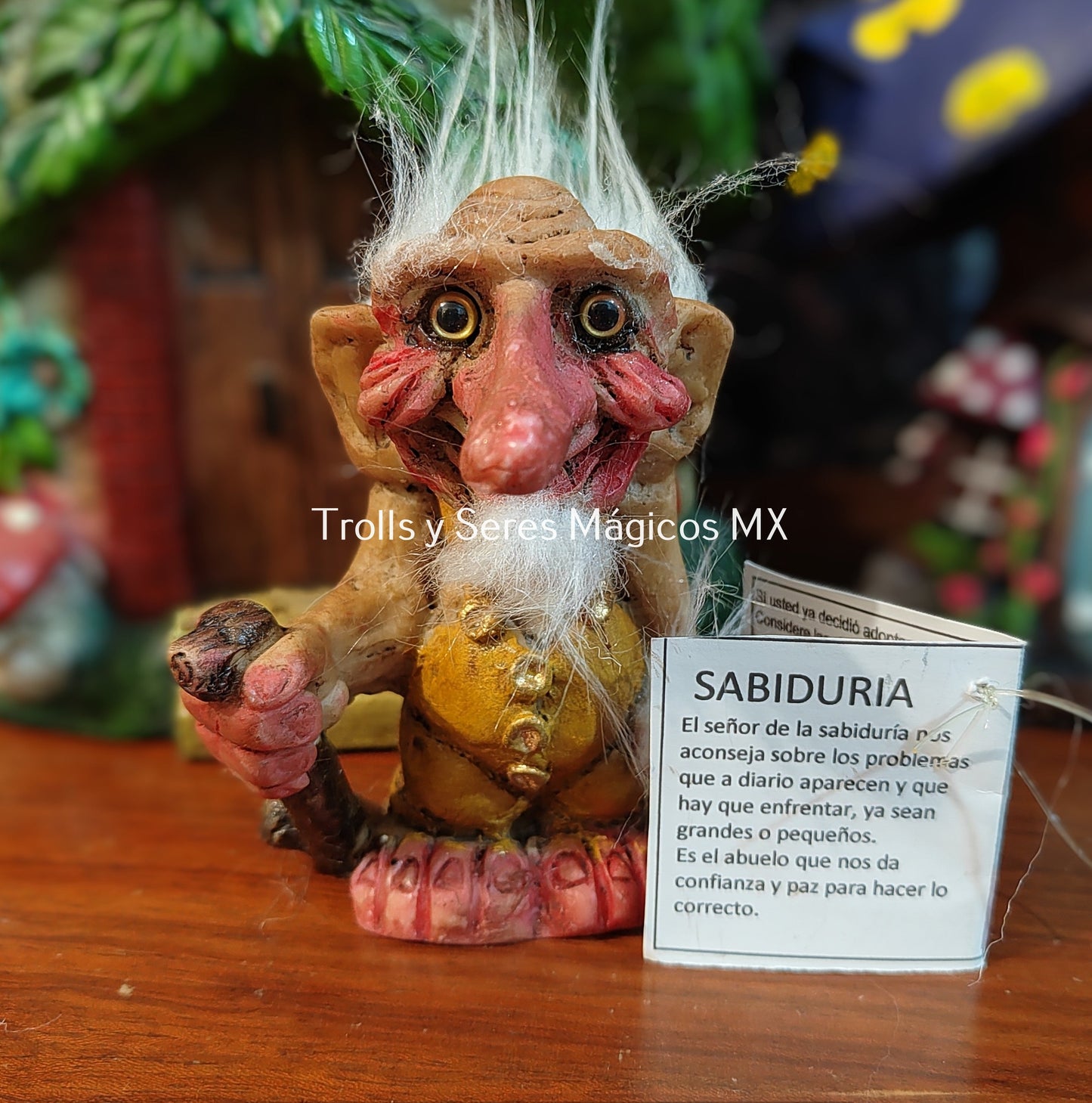 Troll De La Sabiduria 10 cm