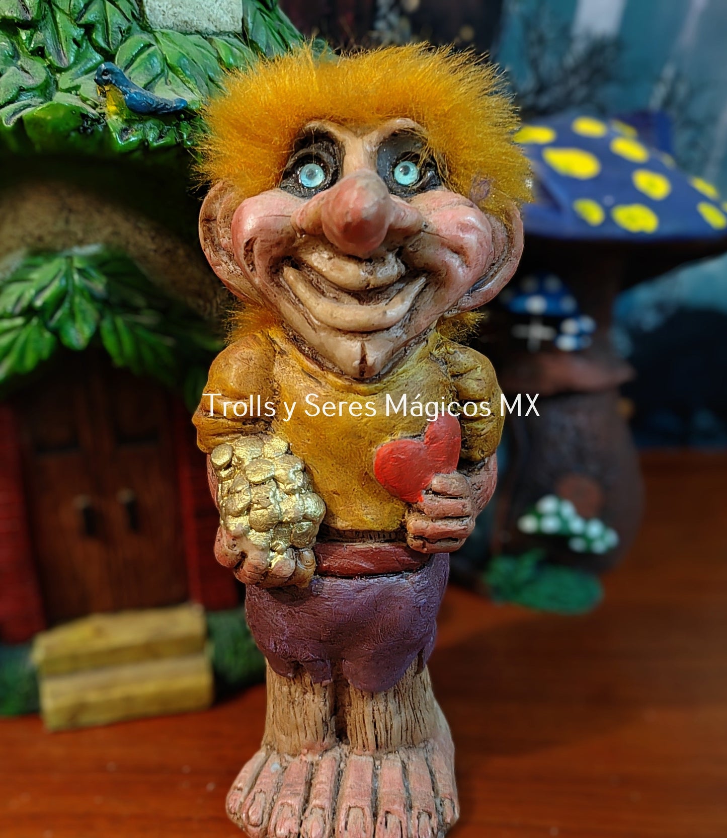 Troll Amor y dinero 18 cm