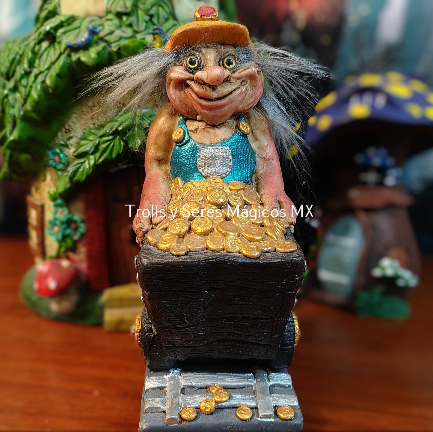 Troll Encamina Veloz Dinero 19 cm