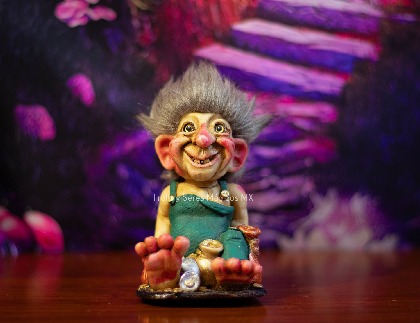 Troll Gisli Protector de la fortuna 13 cm