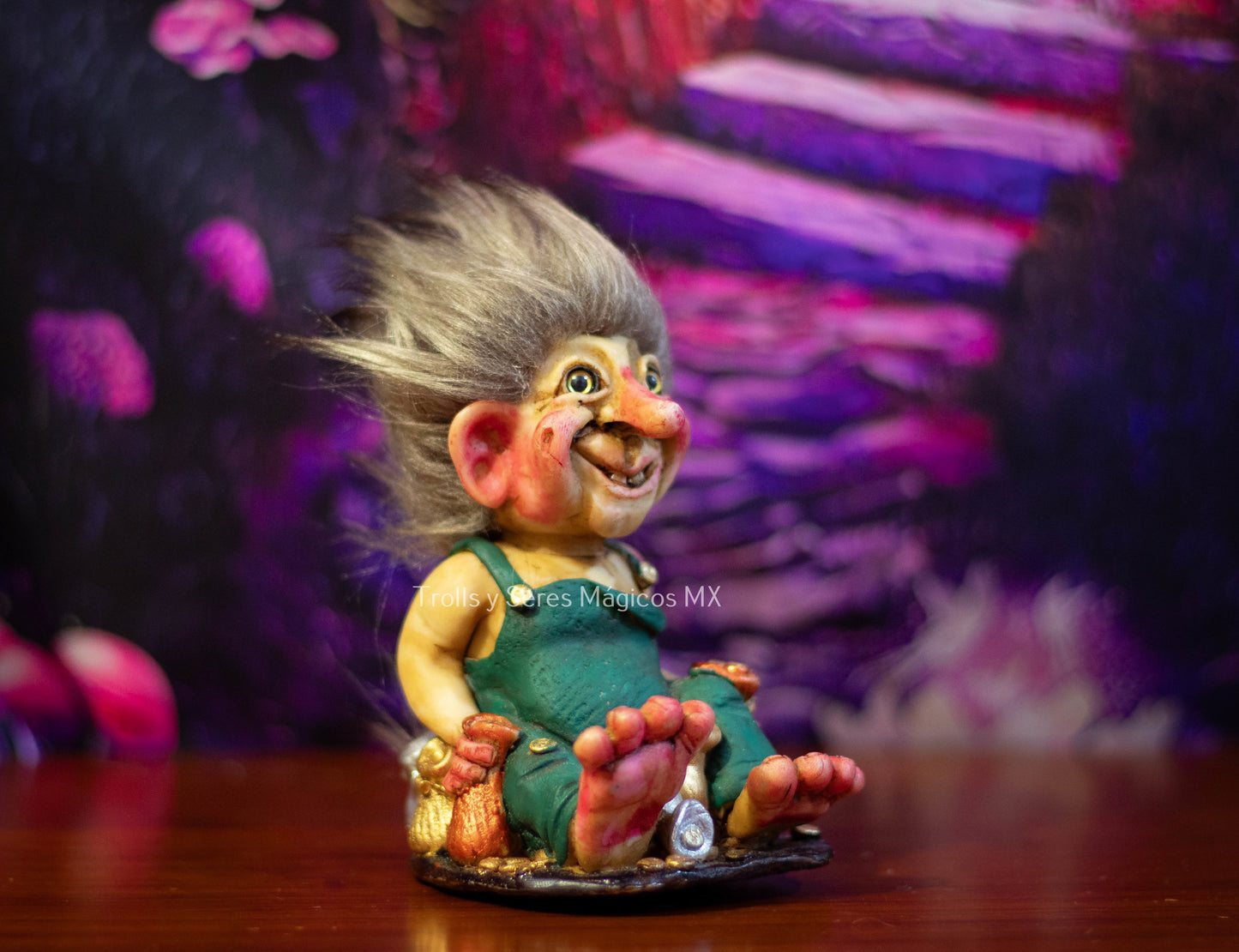Troll Gisli Protector de la fortuna 13 cm