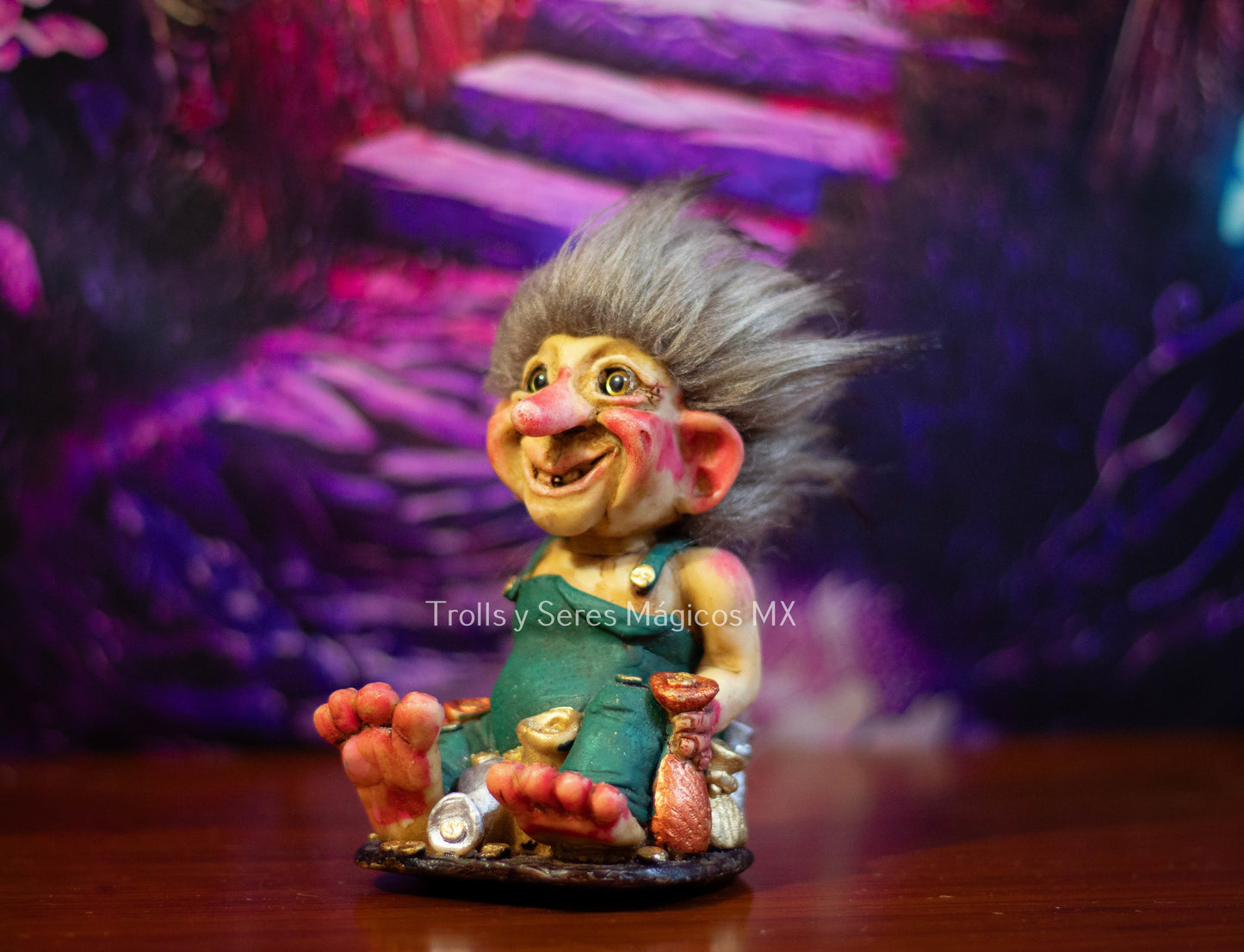 Troll Gisli Protector de la fortuna 13 cm