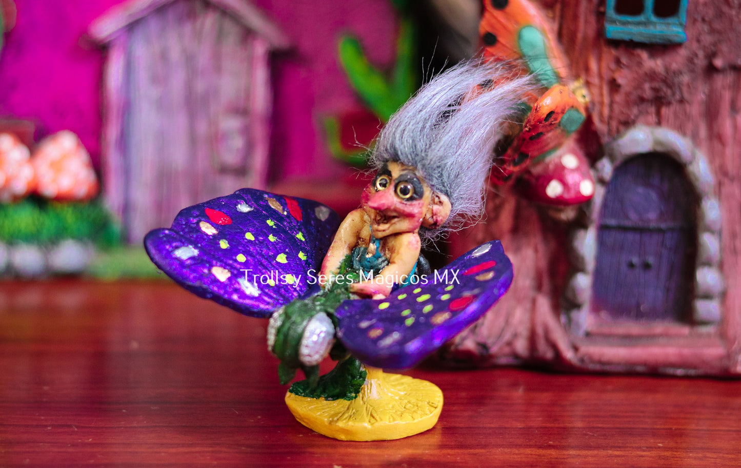 Troll Mariposa 8 cm