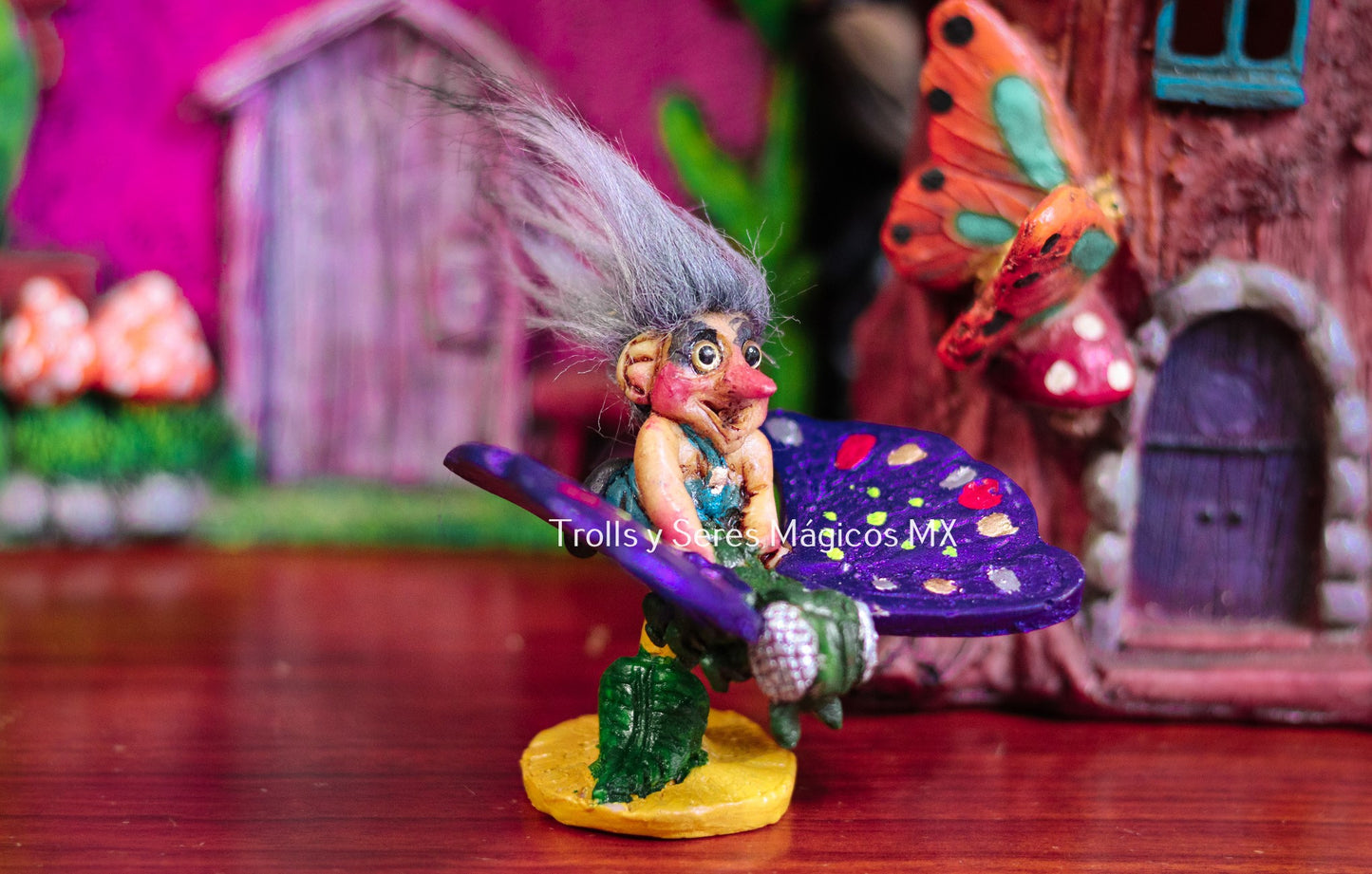 Troll Mariposa 8 cm