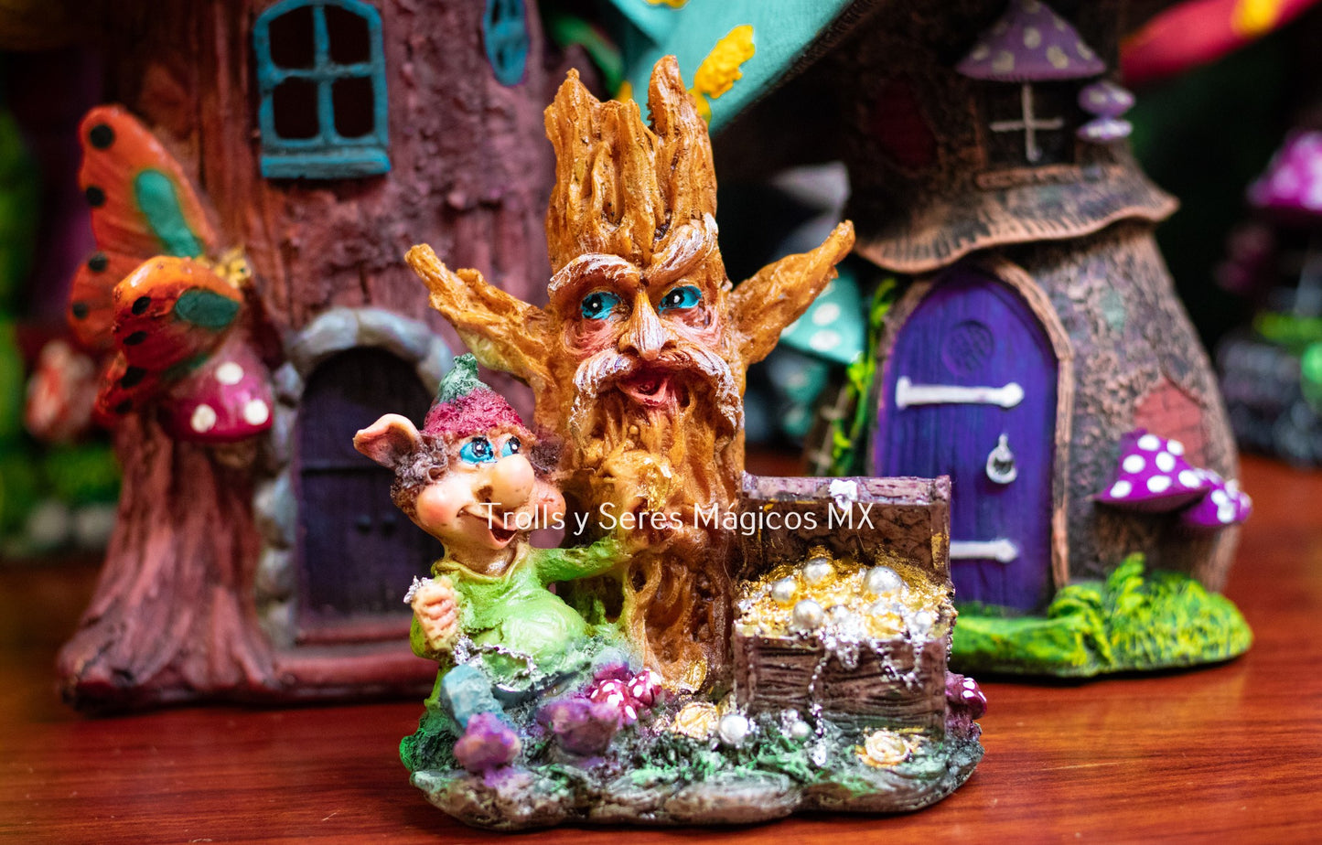Duende En tronco 12 cm