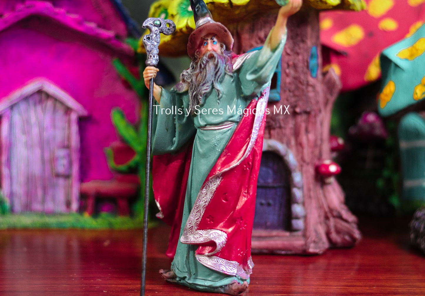 Mago Merlin de Resina 17 cm