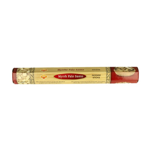 Caja De Incienso Palo Santo Mirra 20 varitas