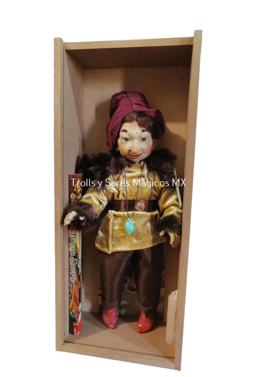 Elfo Latino Midhir ( Astucia,Fortuna en el Juego )28 cm