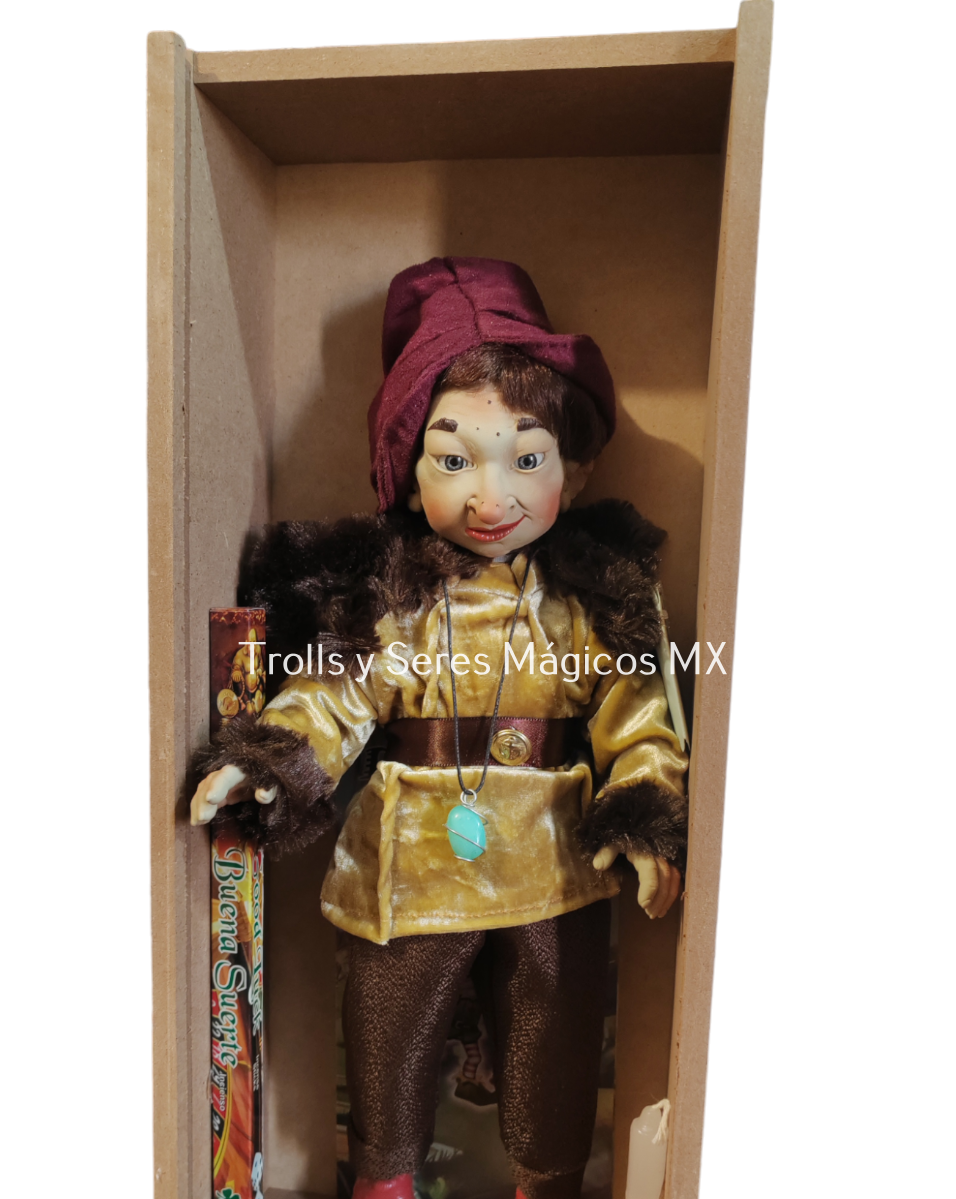 Elfo Latino Midhir ( Astucia,Fortuna en el Juego )28 cm