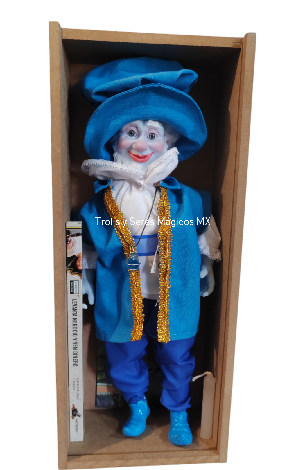 Elfo Latino Dagda (Dinero, Riqueza, Reencarnación) 38 cm