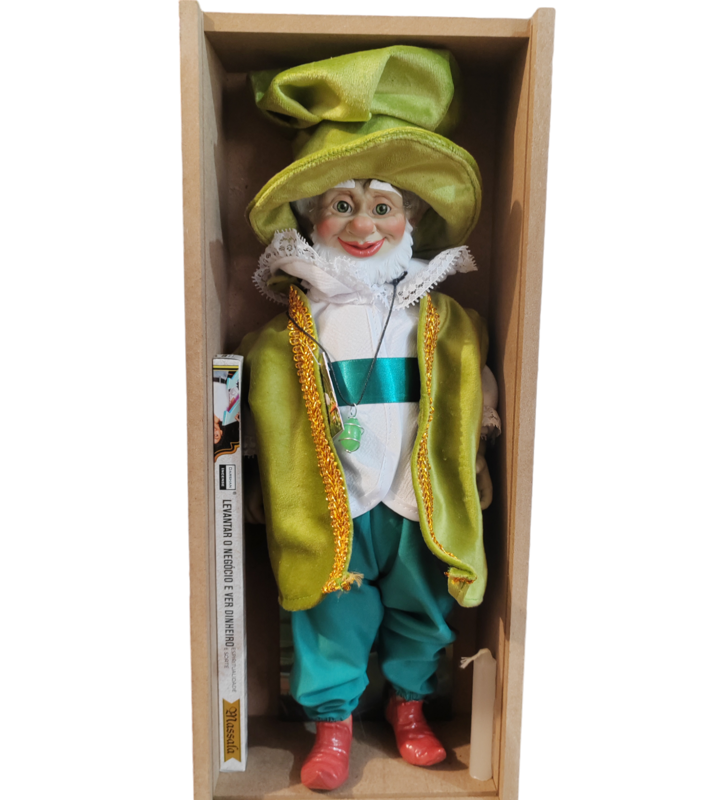 Elfo Latino Dagda (Dinero, Riqueza, Reencarnación) 38 cm