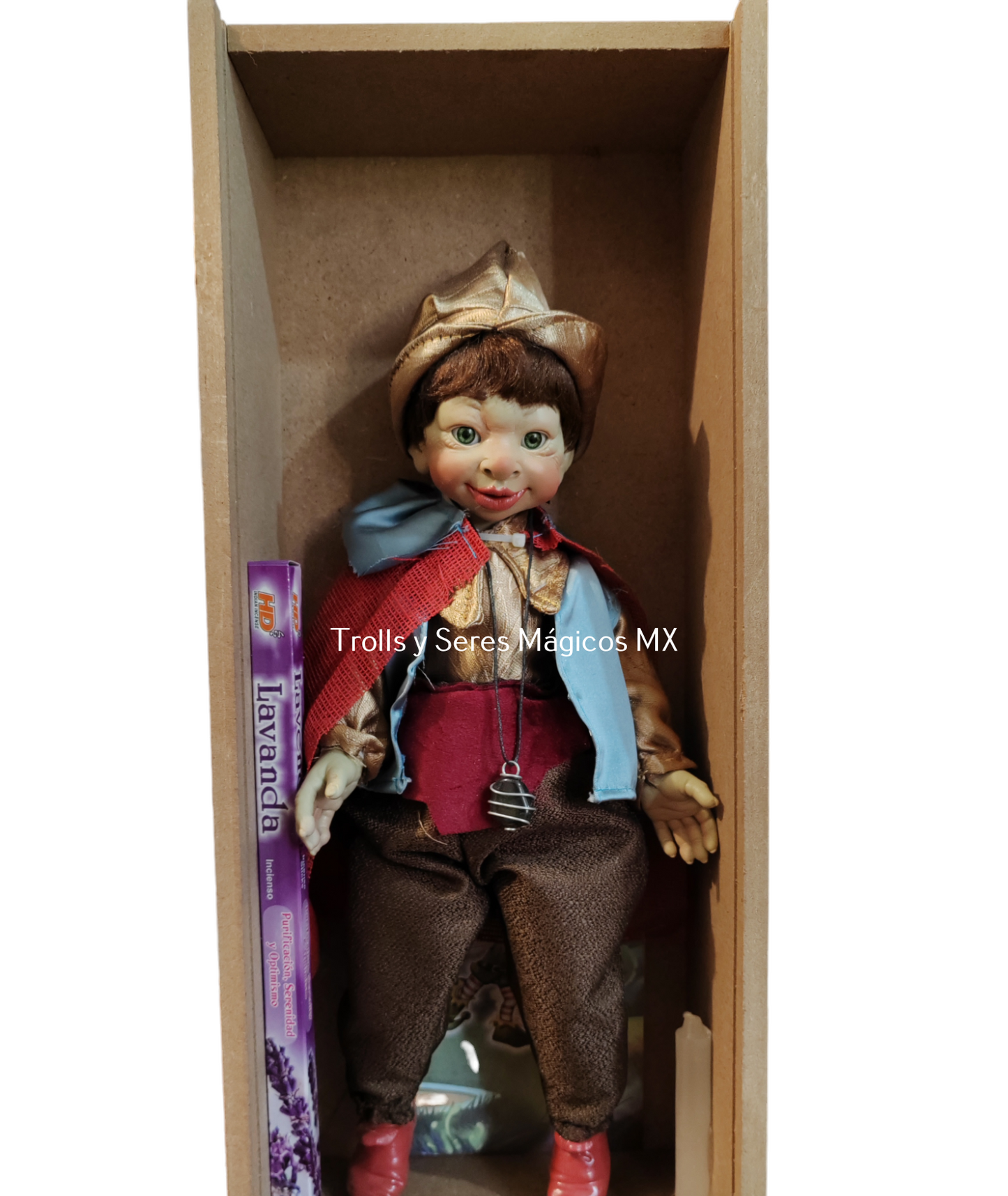 Elfo Latino Ariel (Energia,Vitalidad,Transformacion,Salud)38 cm