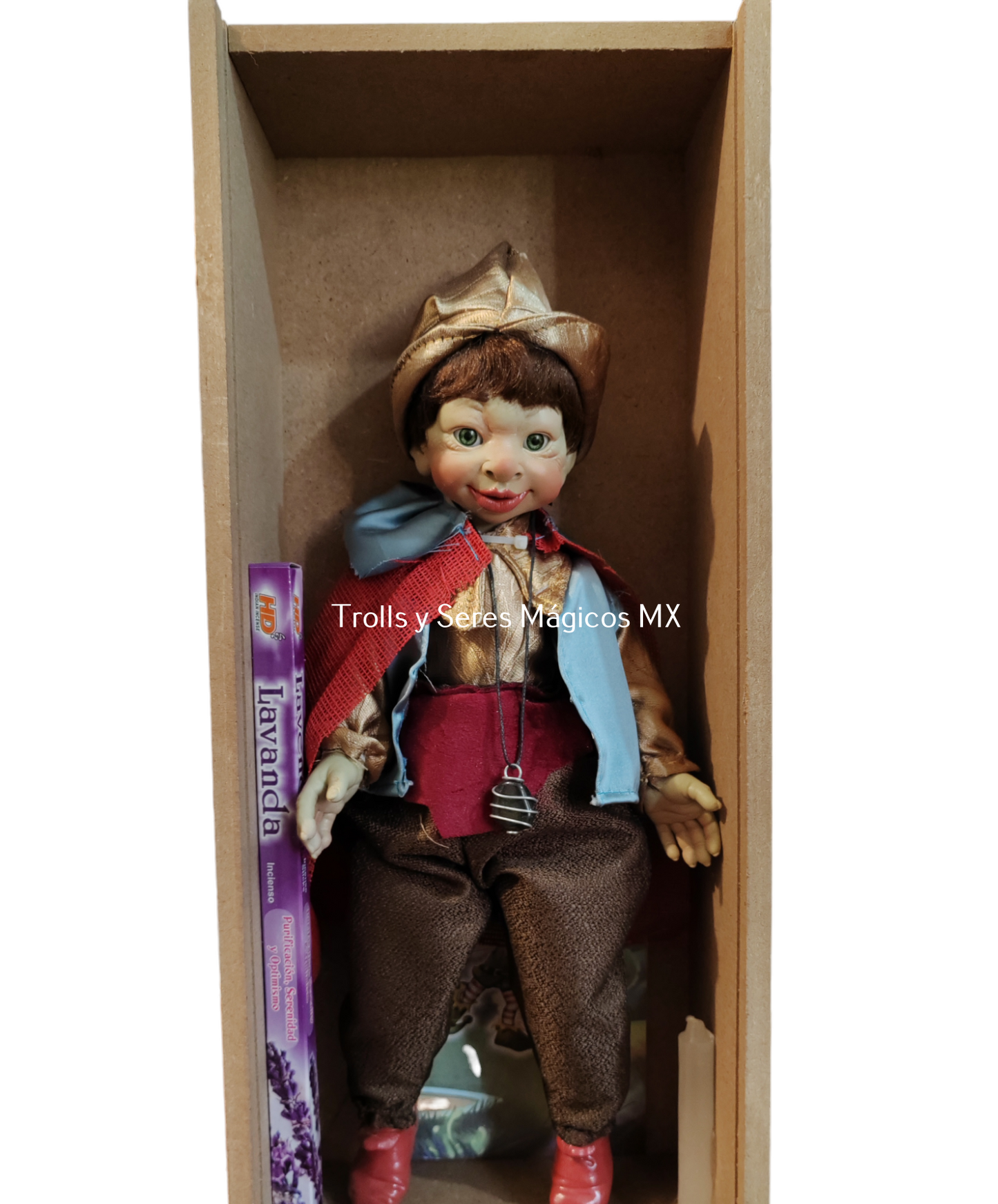 Elfo Latino Ariel (Energia,Vitalidad,Transformacion,Salud)38 cm