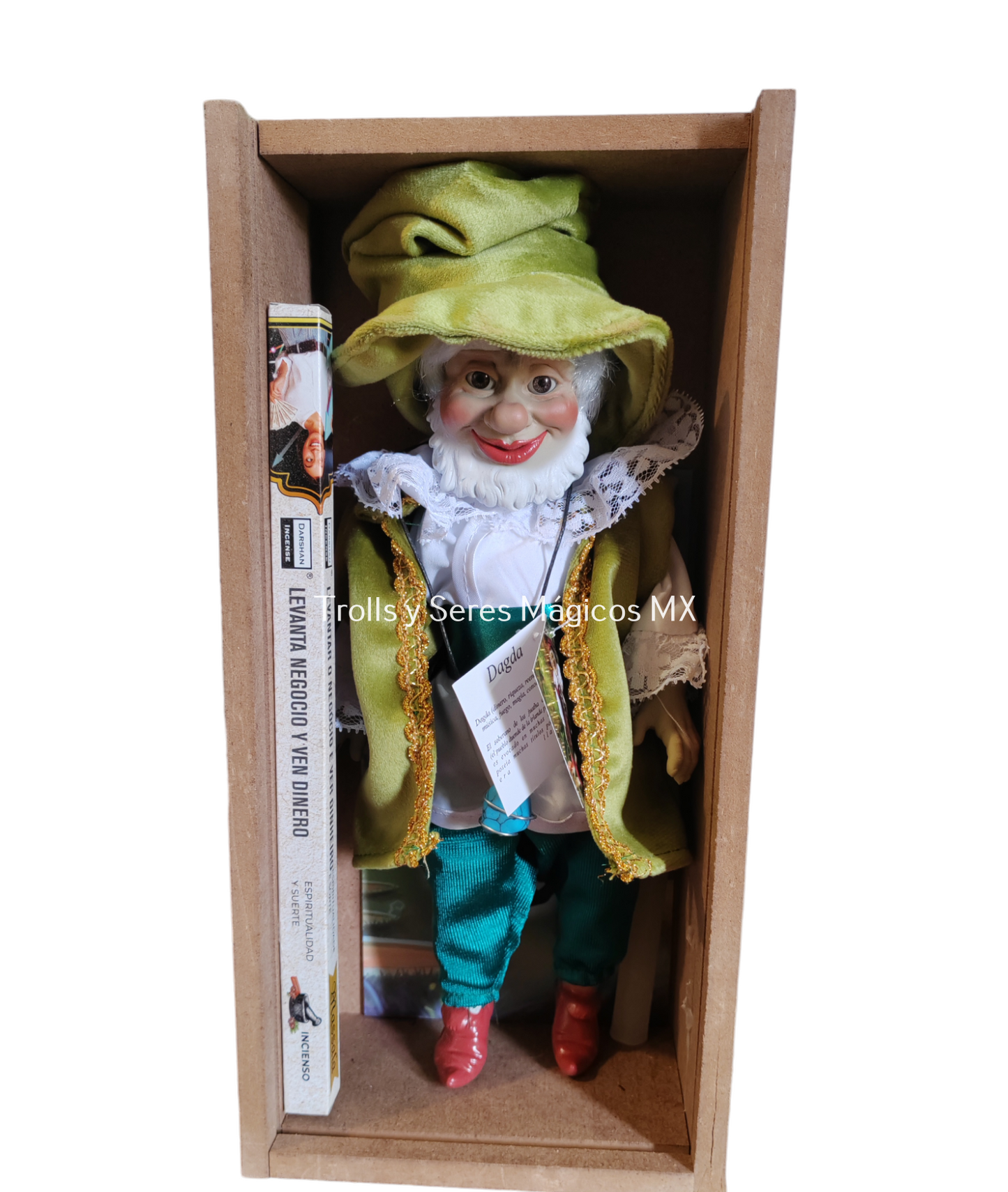 Elfo Latino Dagda (Dinero, Riqueza)28 cm